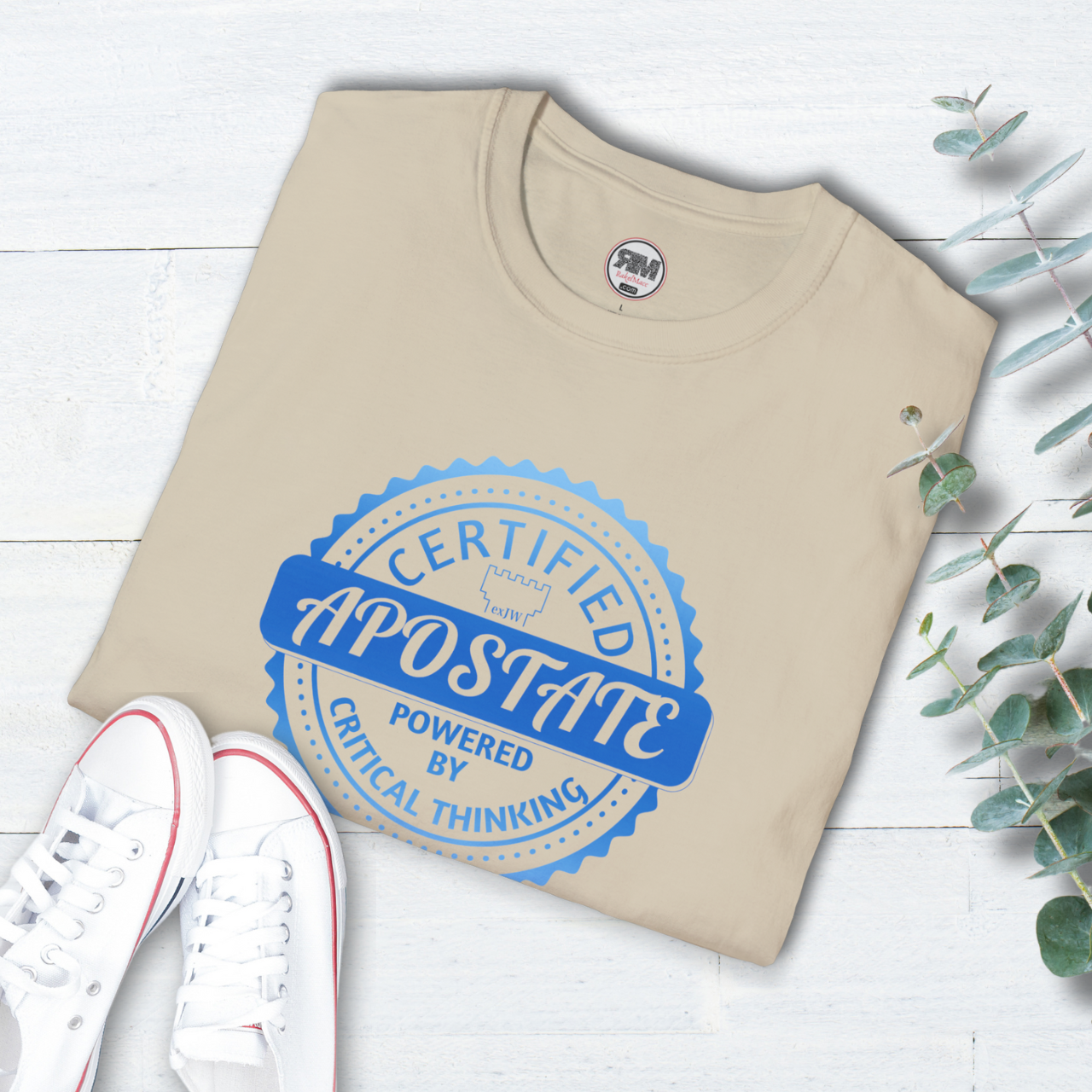 Certified Apostate Unisex T Shirt, Ex JW Cult Survivor Tee