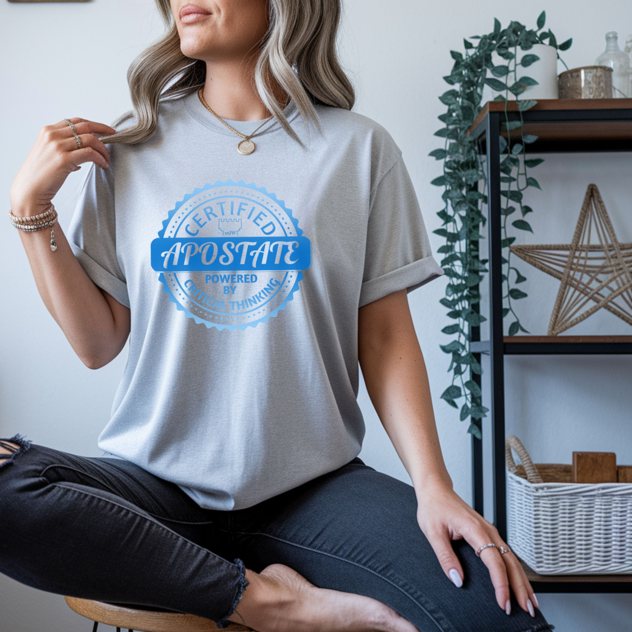 Certified Apostate Unisex T Shirt, Ex JW Cult Survivor Tee