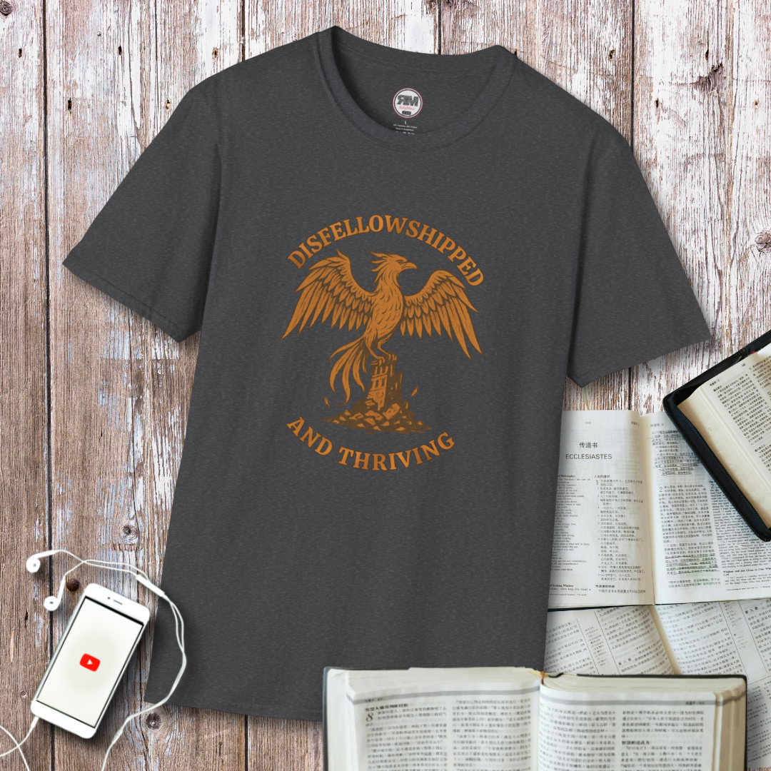 Disfellowshipped And Thriving T Shirt, Ex JW Cult Survivor Tee