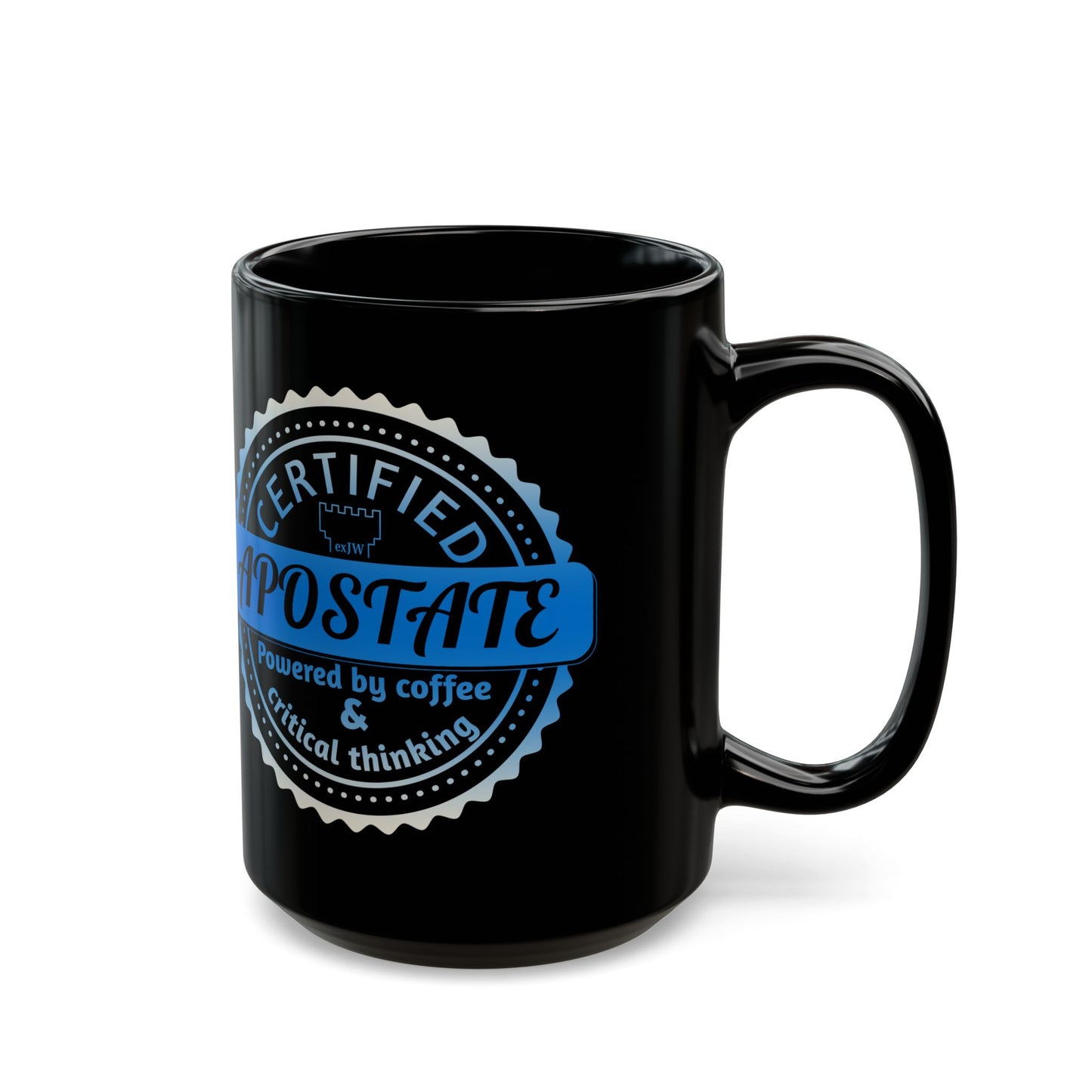 Certified Apostate Mug, Ex JW Coffee Cup, Cult Survivor Gift