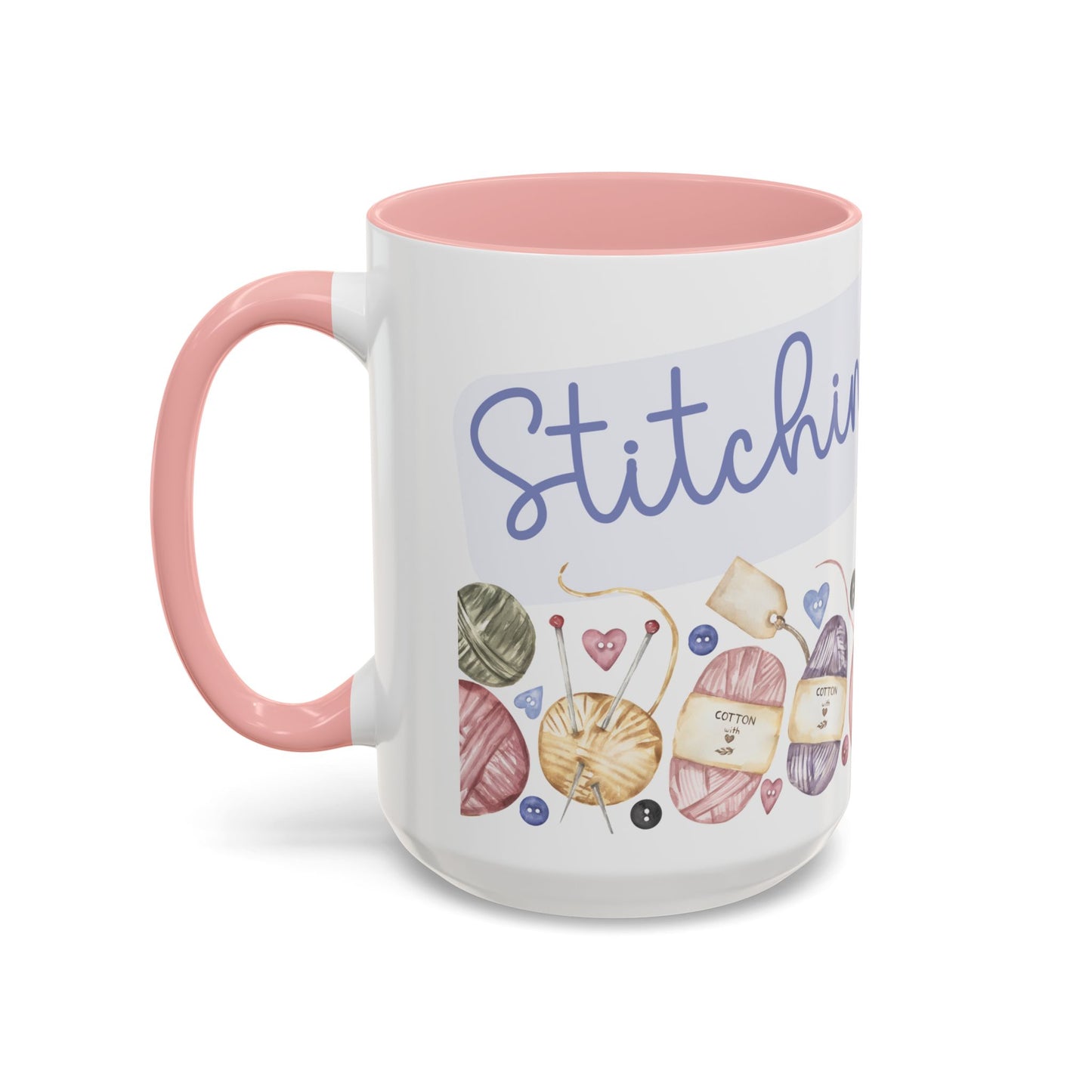 Stitching Mama Coffee Mug, Gift for Sewing Mom, Sewist Coffee Cup