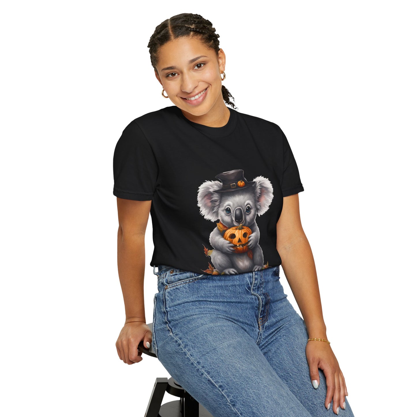 Halloween Koala Spooky Cute Animal Tee – Adorable Gothic Halloween Shirt
