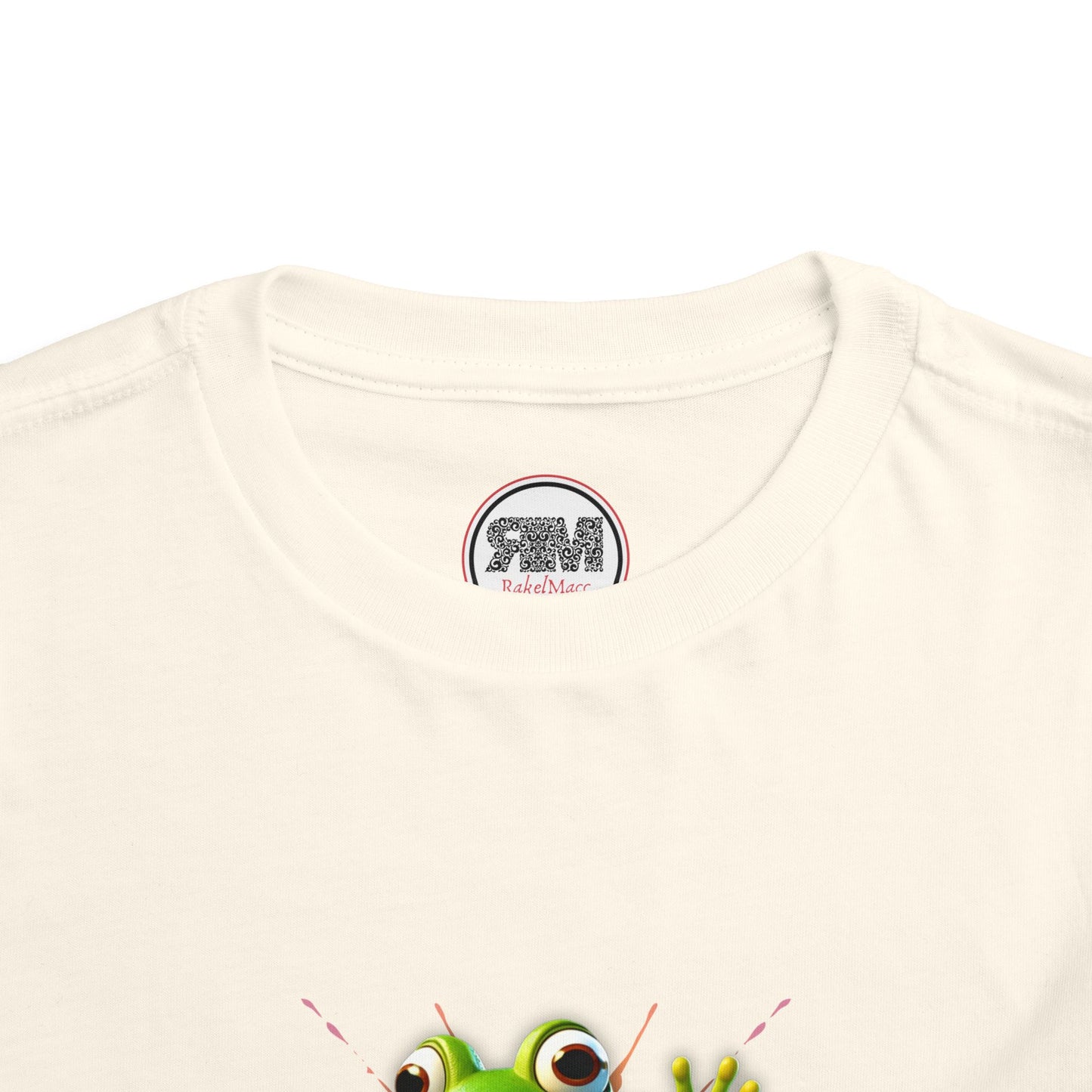 Skateboarding Frog Toddler T Shirt, Playful Frog Skate Tee for Kids
