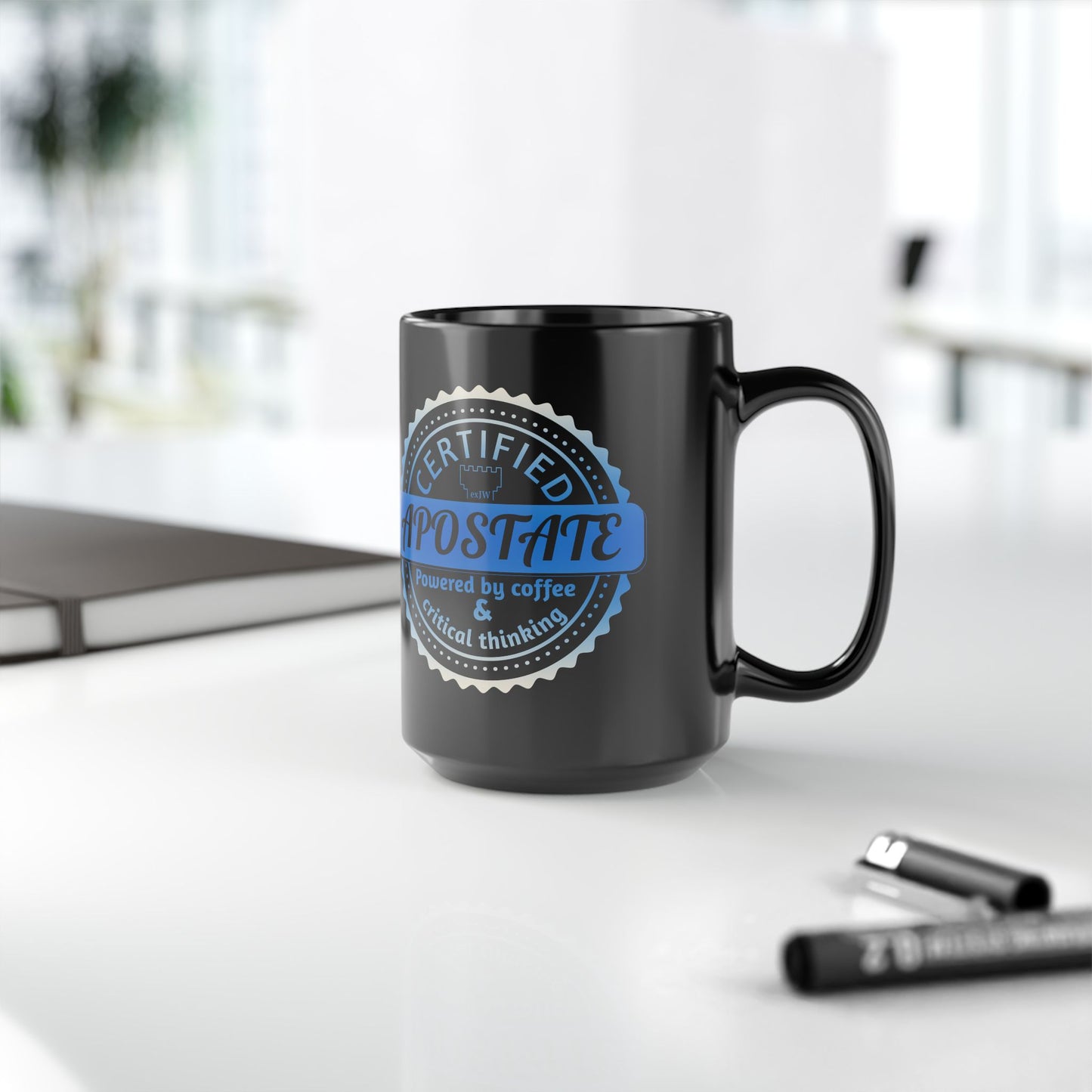 Certified Apostate Mug, Ex JW Coffee Cup, Cult Survivor Gift