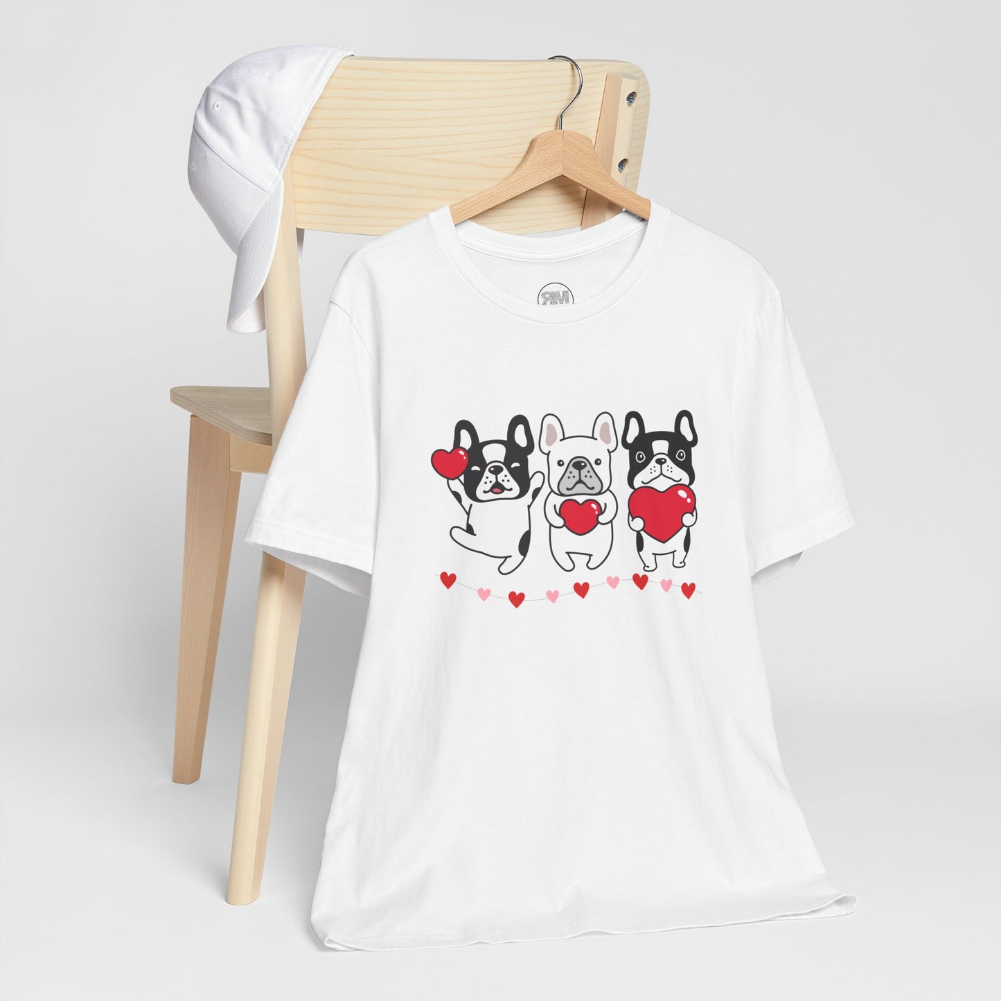 French Bulldogs Valentines Day T Shirt, Cute Frenchie Love Tee