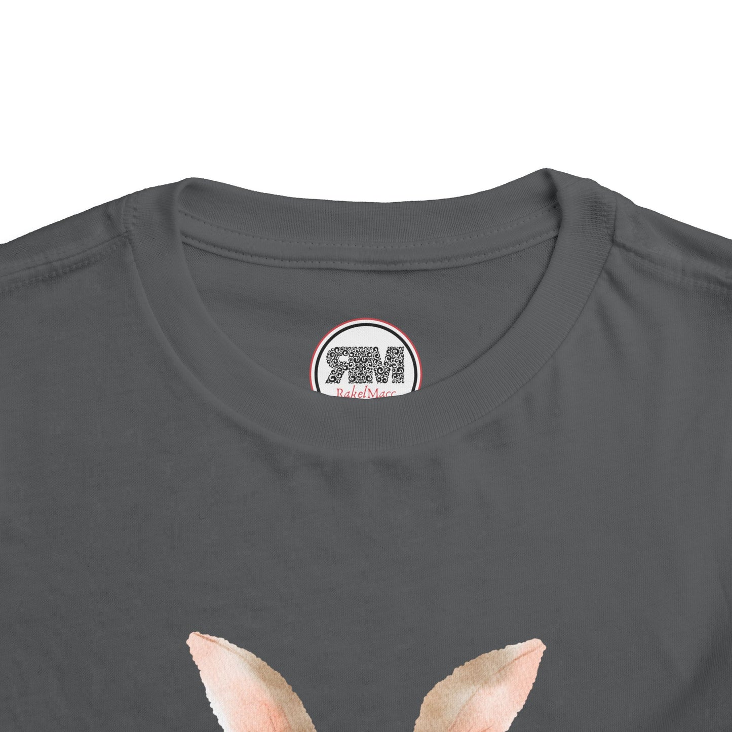 Peeking Bunny Toddler T Shirt, Cute Easter Rabbit Toddler Tee