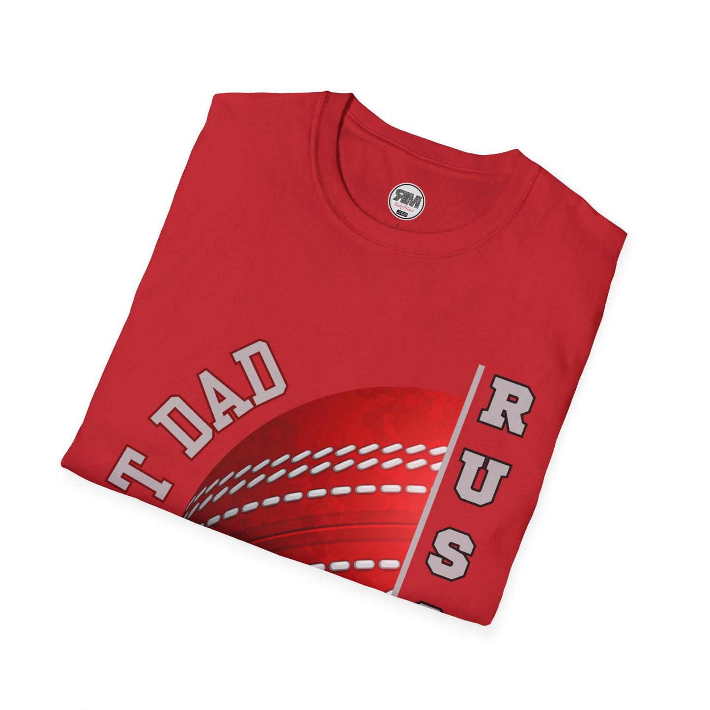 Personalised Cricket Dad T Shirt, Custom Name Gift, Unique Father’s Day Tee