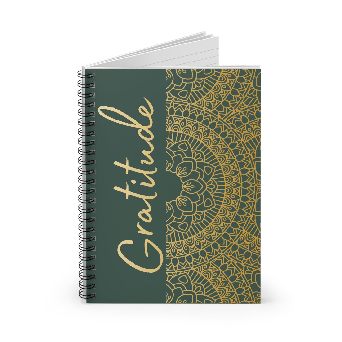 Gratitude Journal Spiral Notebook - Daily Mindfulness & Manifestation Planner