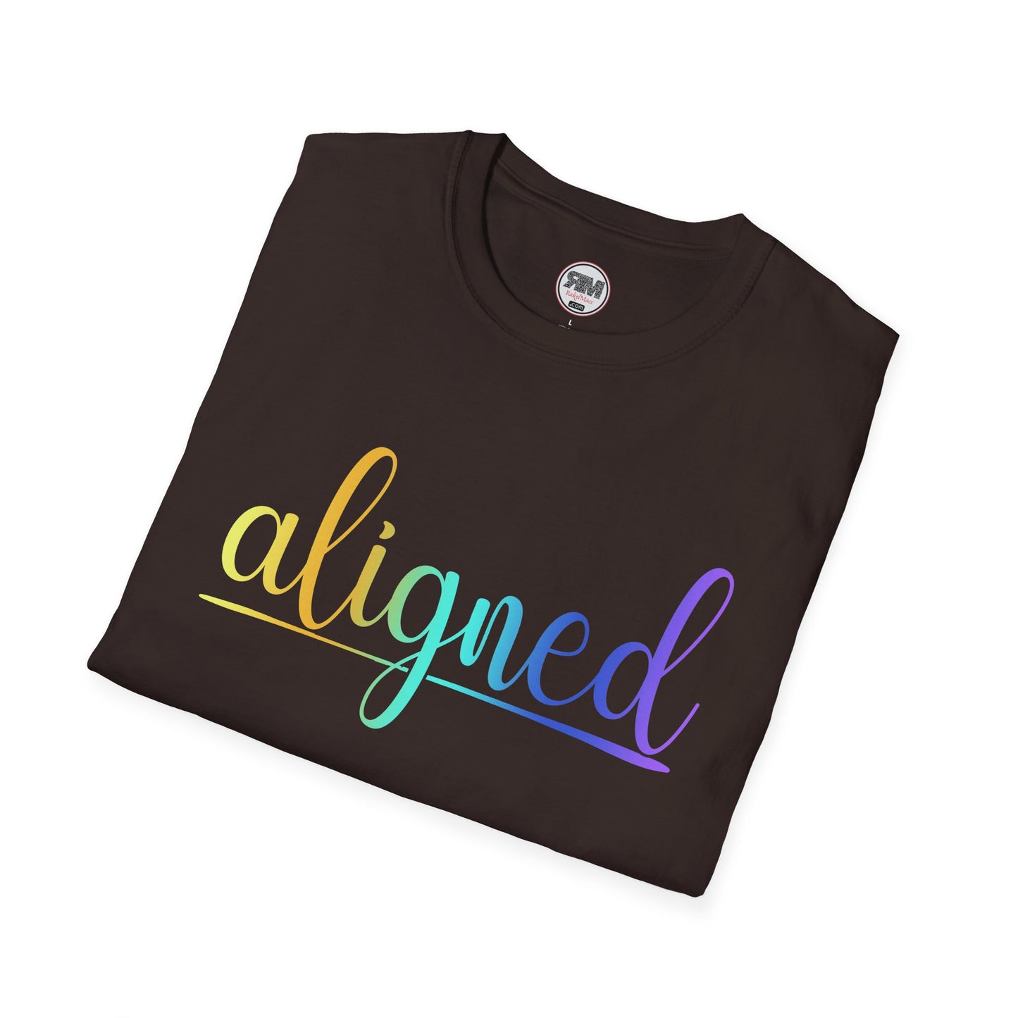 Aligned Ombre Unisex Tee