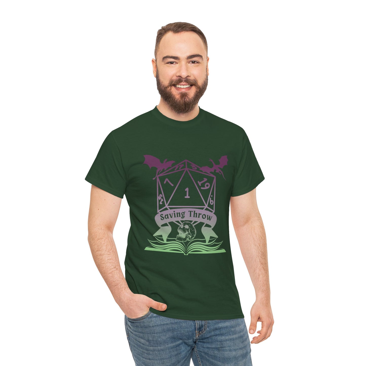 Dungeons and Dragons Saving Throw One DND Nerdy Unisex Thirt