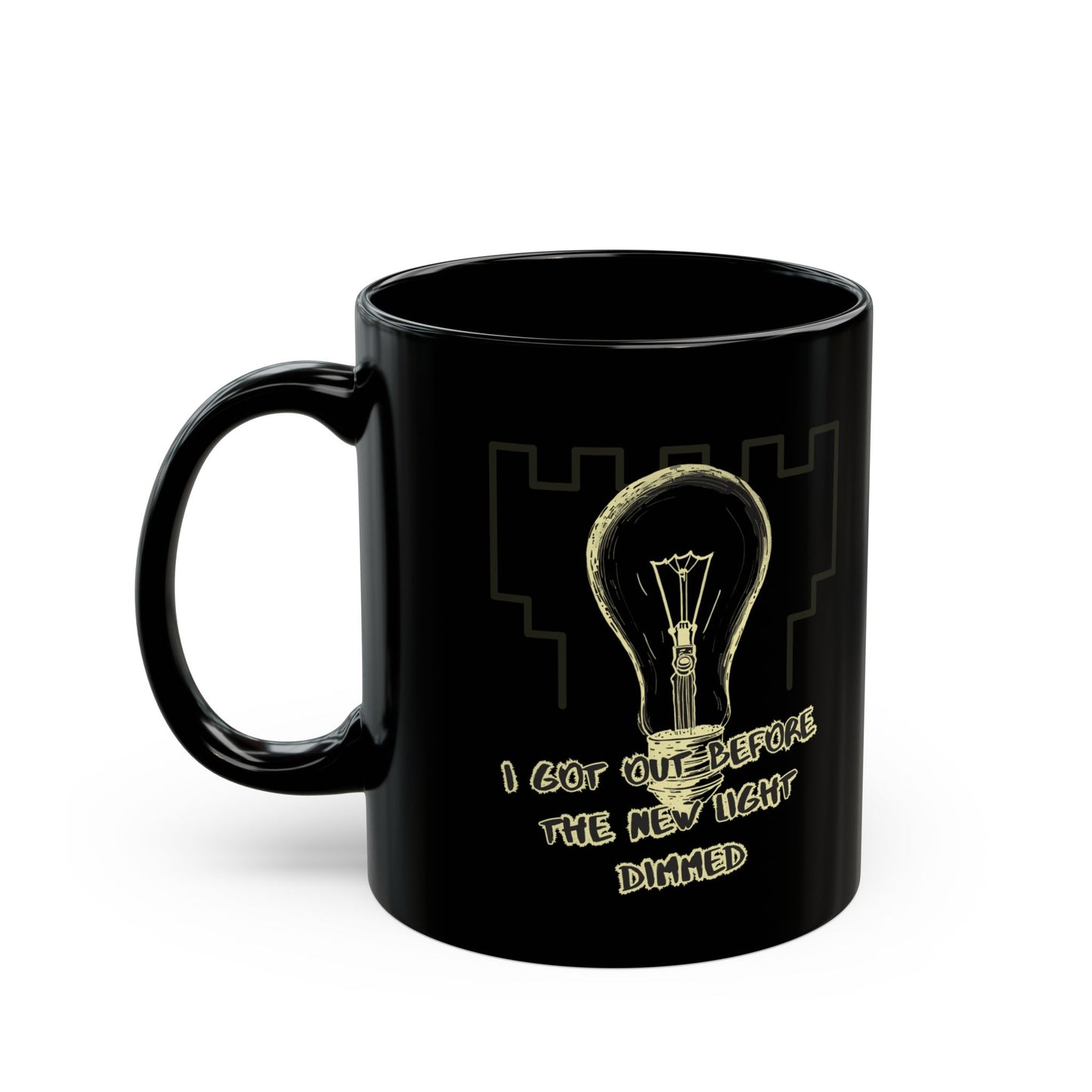 I Got Out Before the Light Dimmed Mug, Ex JW Cult Survivor Coffee Cup
