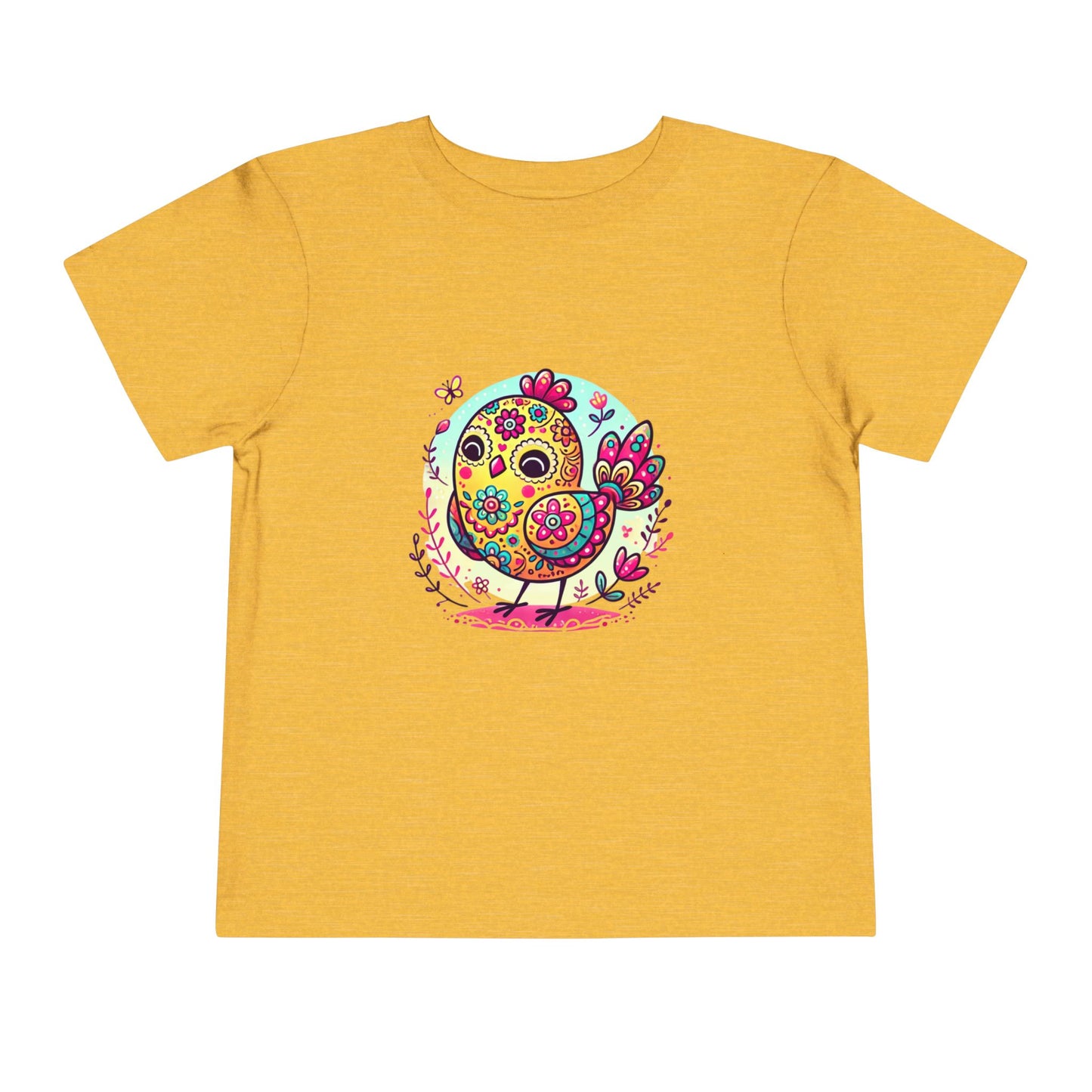 Calavera Sugar Skull Easter Chick Kid's Tshirt
