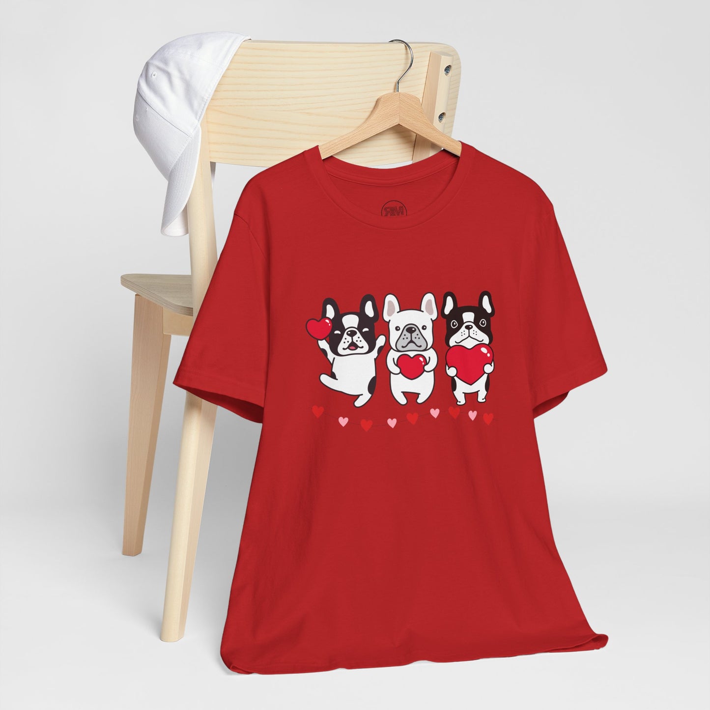 French Bulldogs Valentines Day T Shirt, Cute Frenchie Love Tee