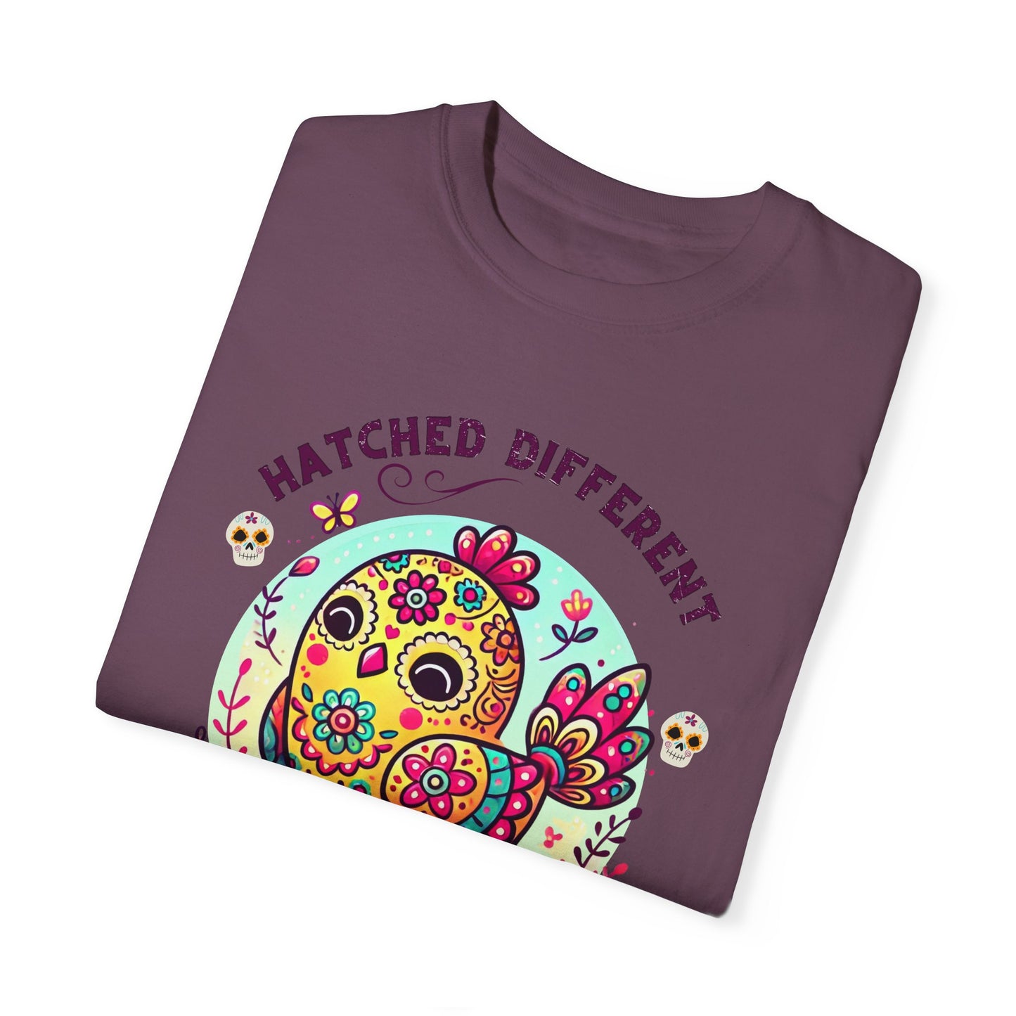 Just a Girl Who Loves Chickens Hens and Wildflowers T Shirt