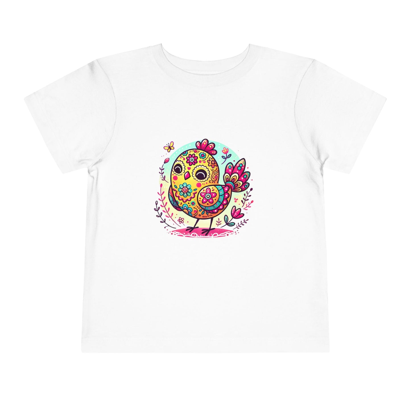 Calavera Sugar Skull Easter Chick Kid's Tshirt