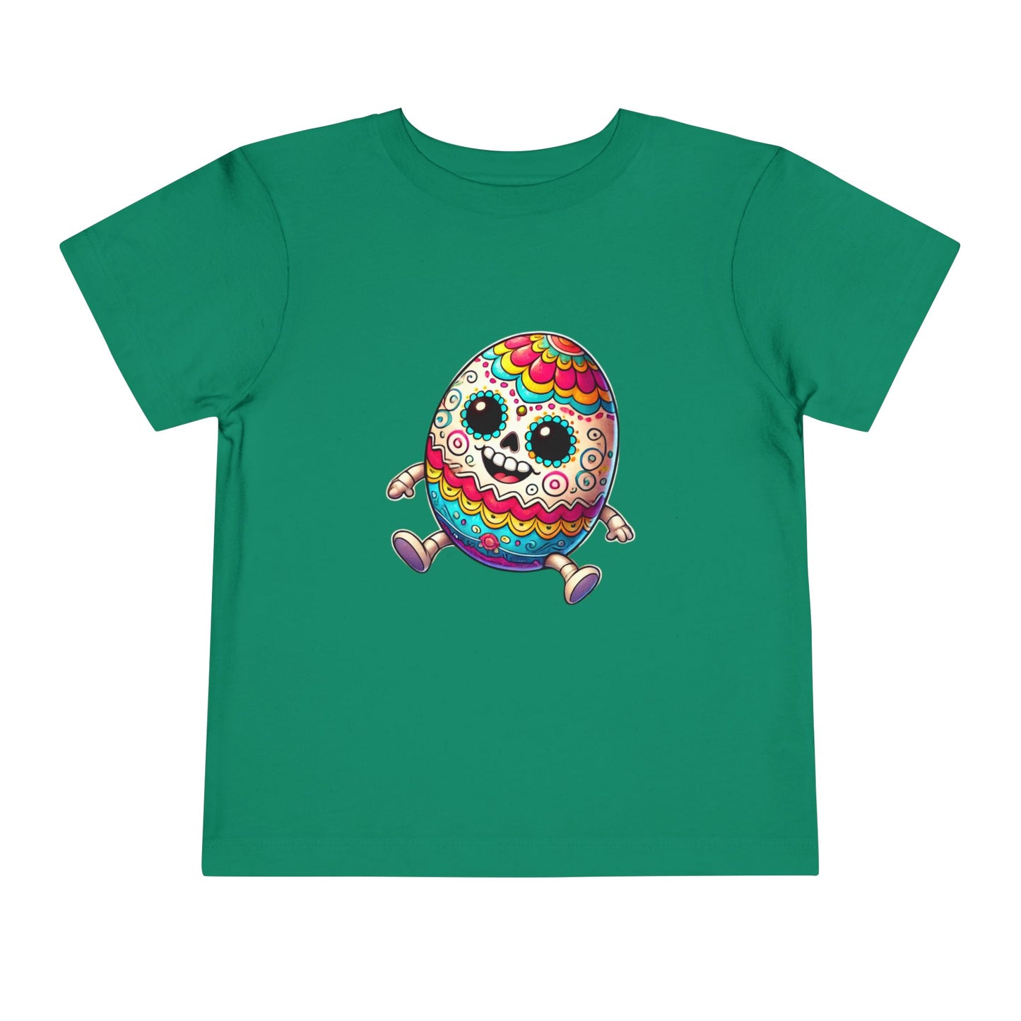 Calavera Sugar Skull Easter Egg Kid's Tshirt