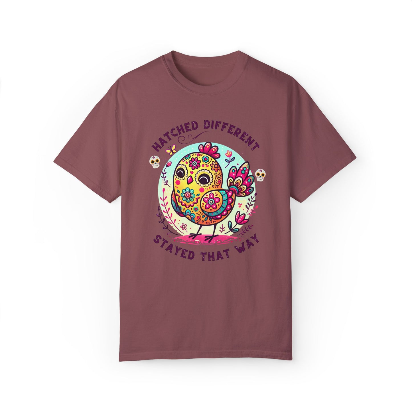 Just a Girl Who Loves Chickens Hens and Wildflowers T Shirt