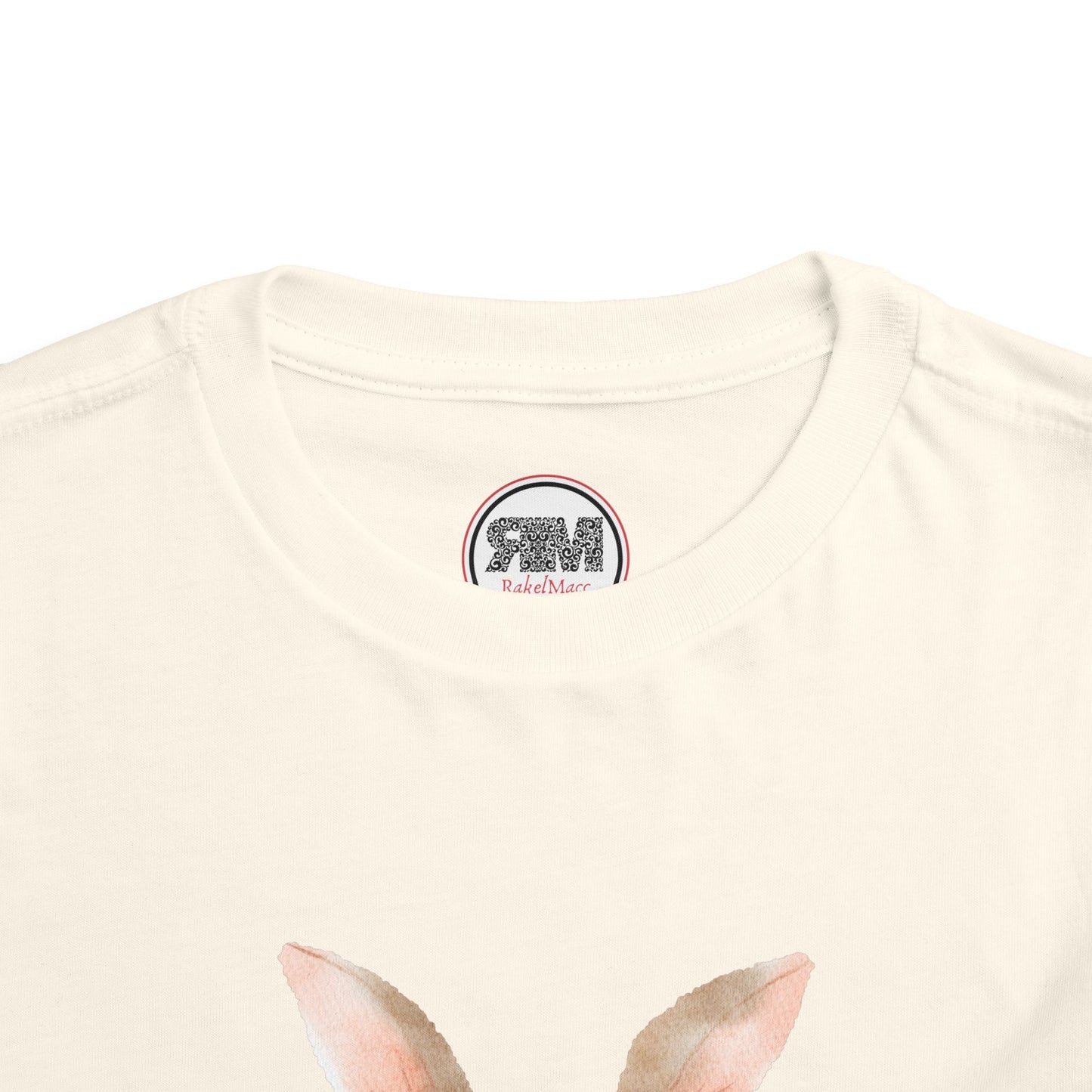 Peeking Bunny Toddler T Shirt, Cute Easter Rabbit Toddler Tee