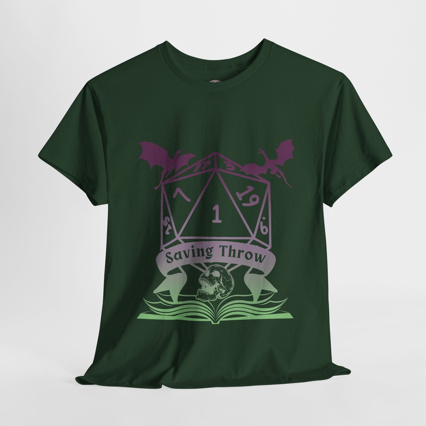 Dungeons and Dragons Saving Throw One DND Nerdy Unisex Thirt