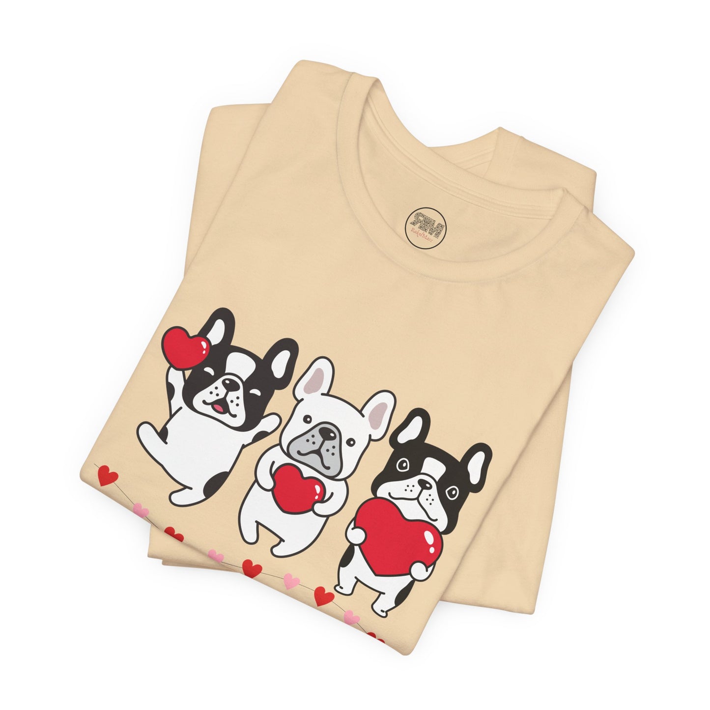 French Bulldogs Valentines Day T Shirt, Cute Frenchie Love Tee