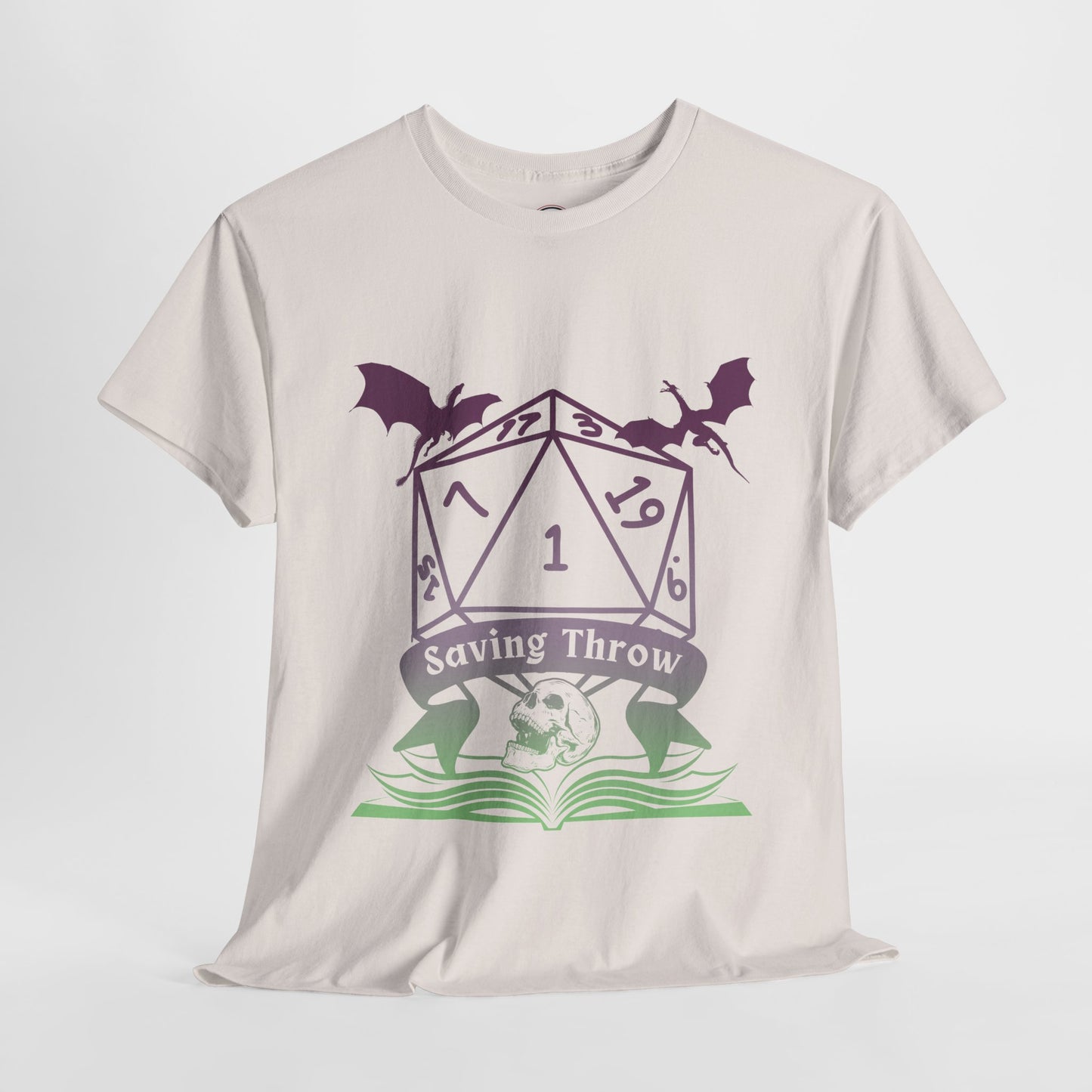 Dungeons and Dragons Saving Throw One DND Nerdy Unisex Thirt