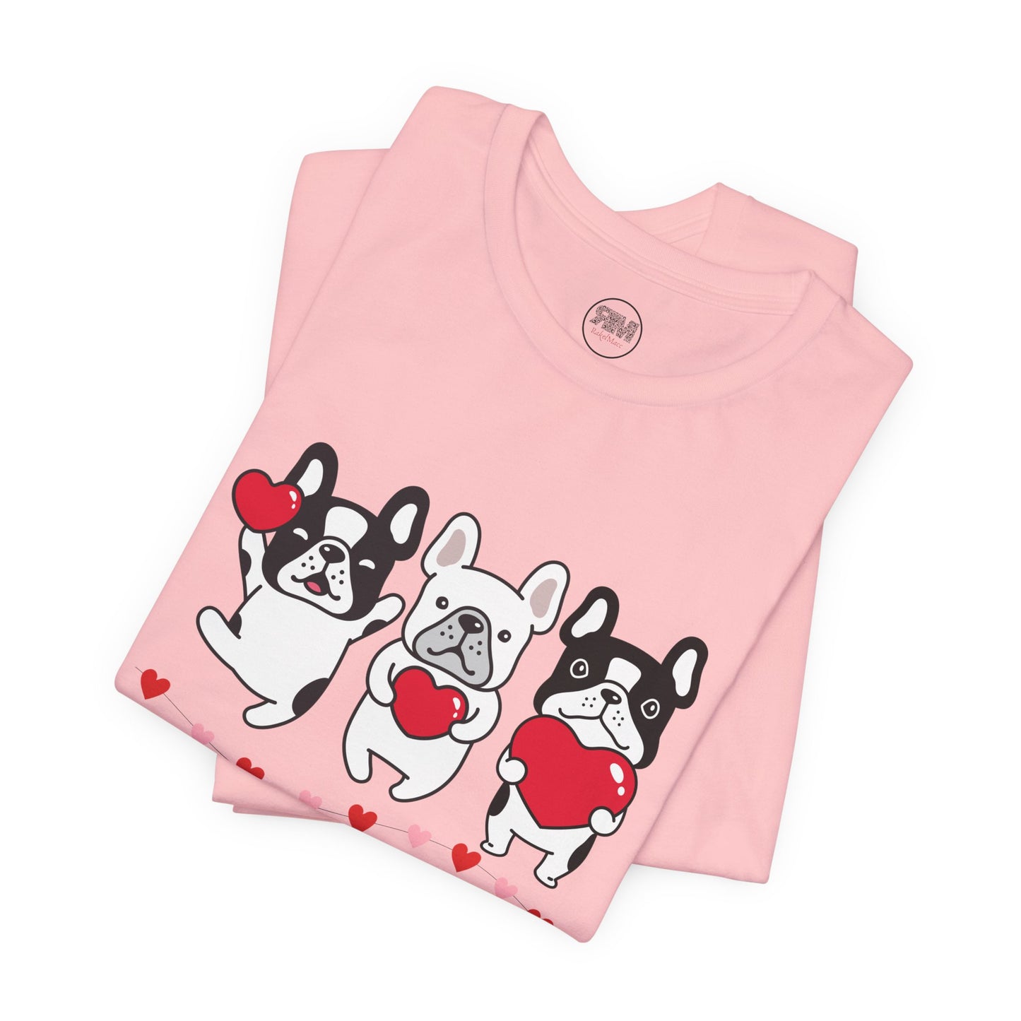 French Bulldogs Valentines Day T Shirt, Cute Frenchie Love Tee