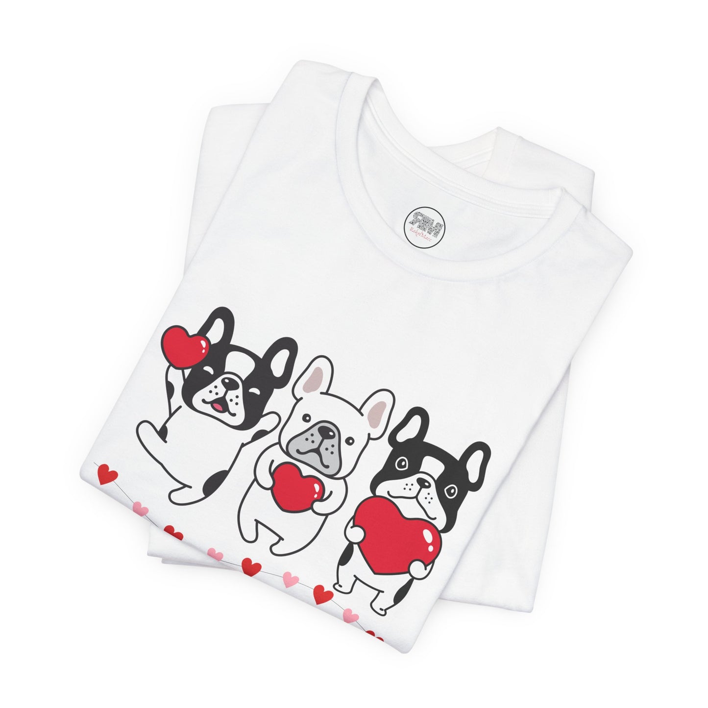 French Bulldogs Valentines Day T Shirt, Cute Frenchie Love Tee