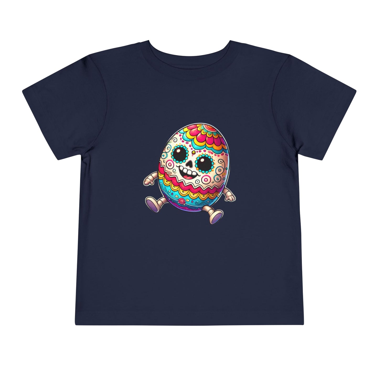 Calavera Sugar Skull Easter Egg Kid's Tshirt