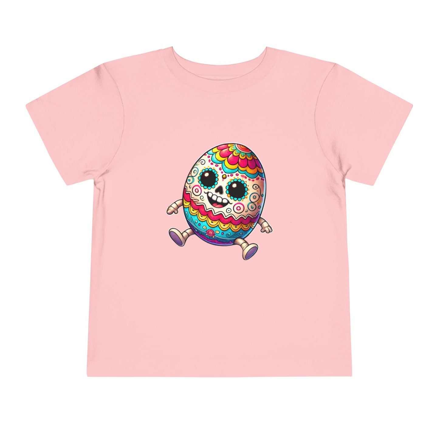 Calavera Sugar Skull Easter Egg Kid's Tshirt