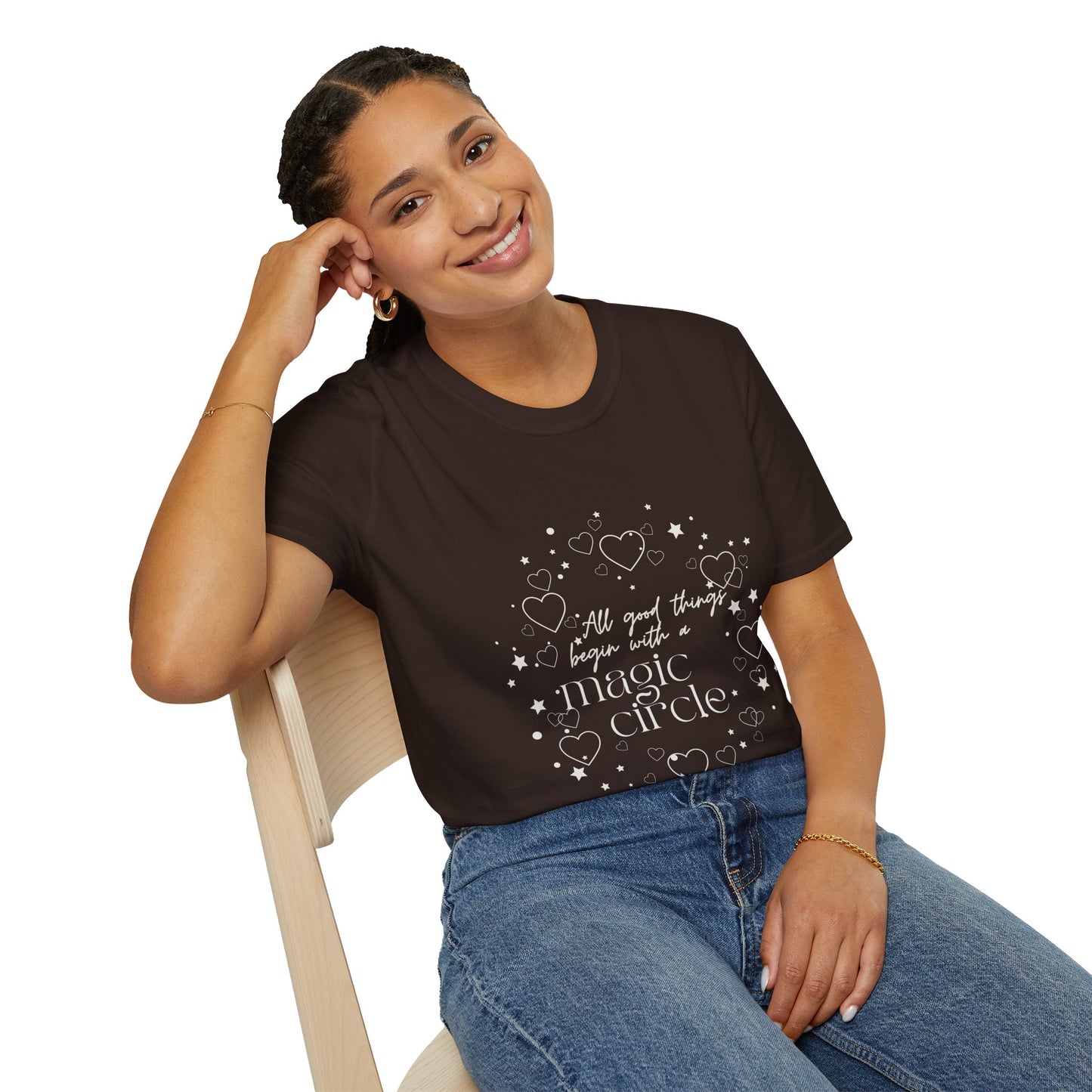 Magic Circle Crochet Addict Tee