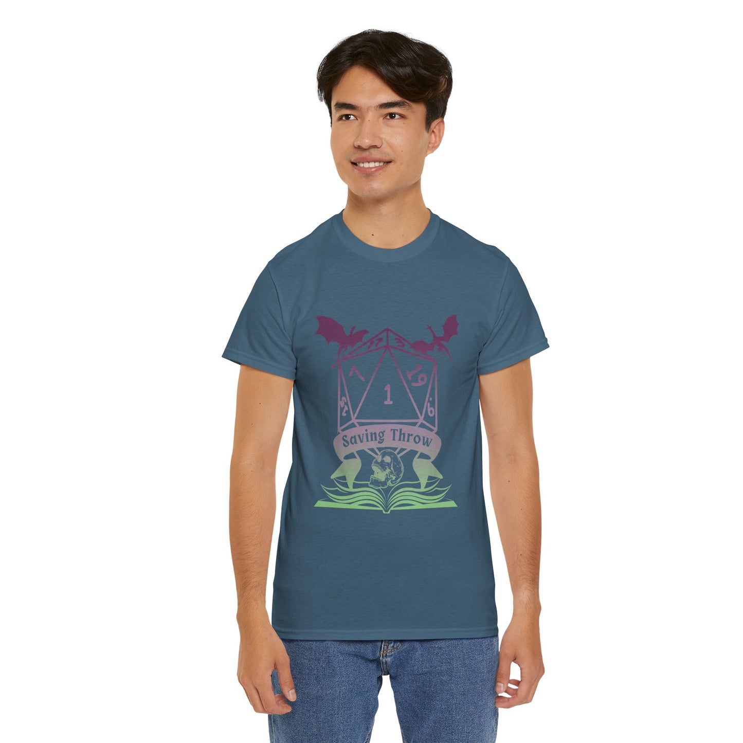 Dungeons and Dragons Saving Throw One DND Nerdy Unisex Thirt