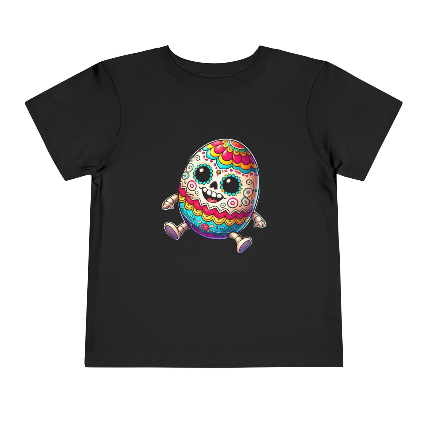 Calavera Sugar Skull Easter Egg Kid's Tshirt