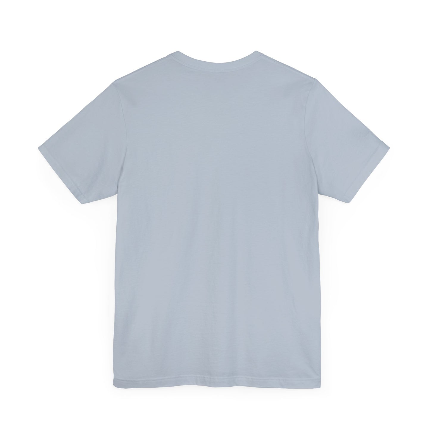 Cat Heart Silver Glitter Look Tee