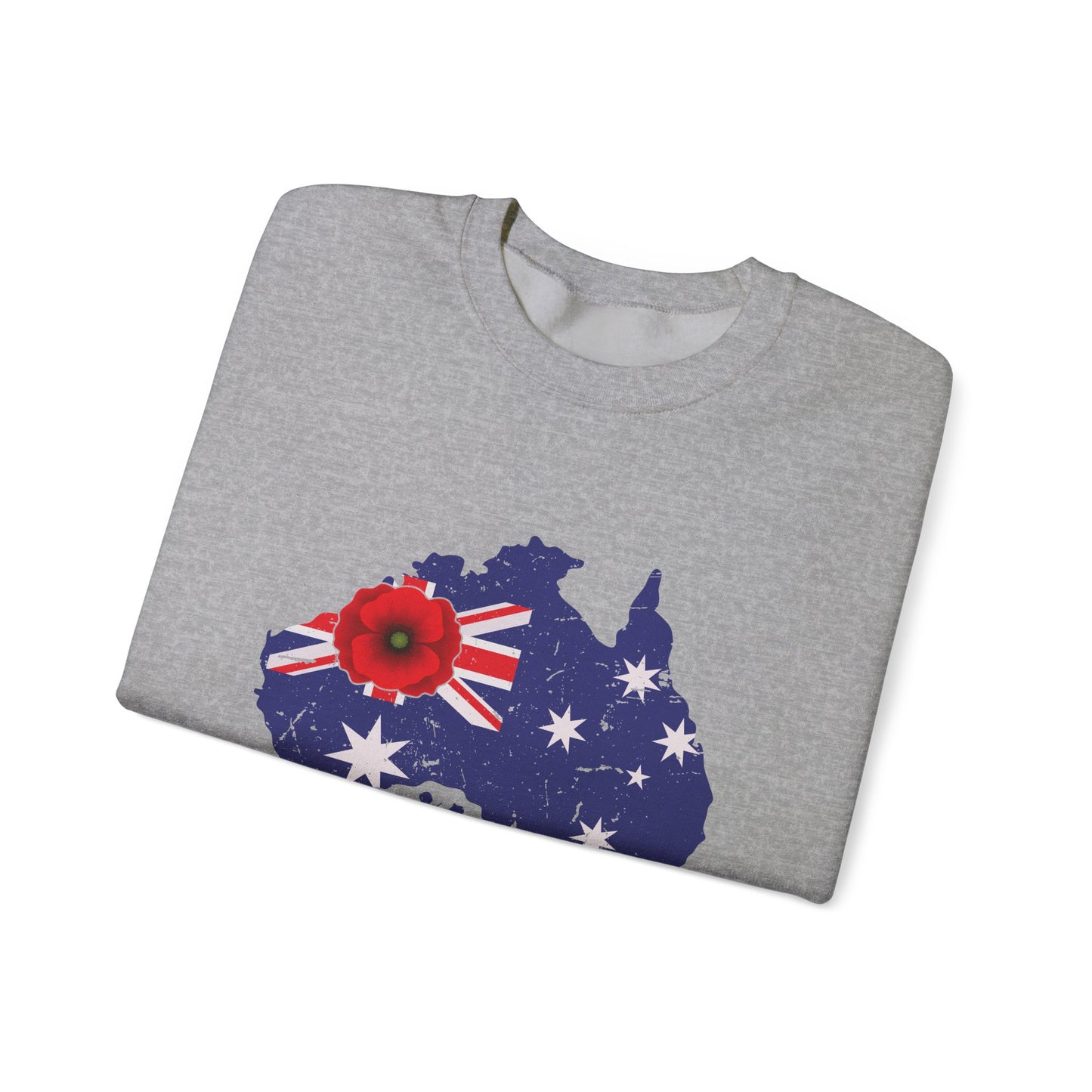 ANZAC Lest We Forget Remembrance Sweatshirt, Australian Anzac Tribute Pullover