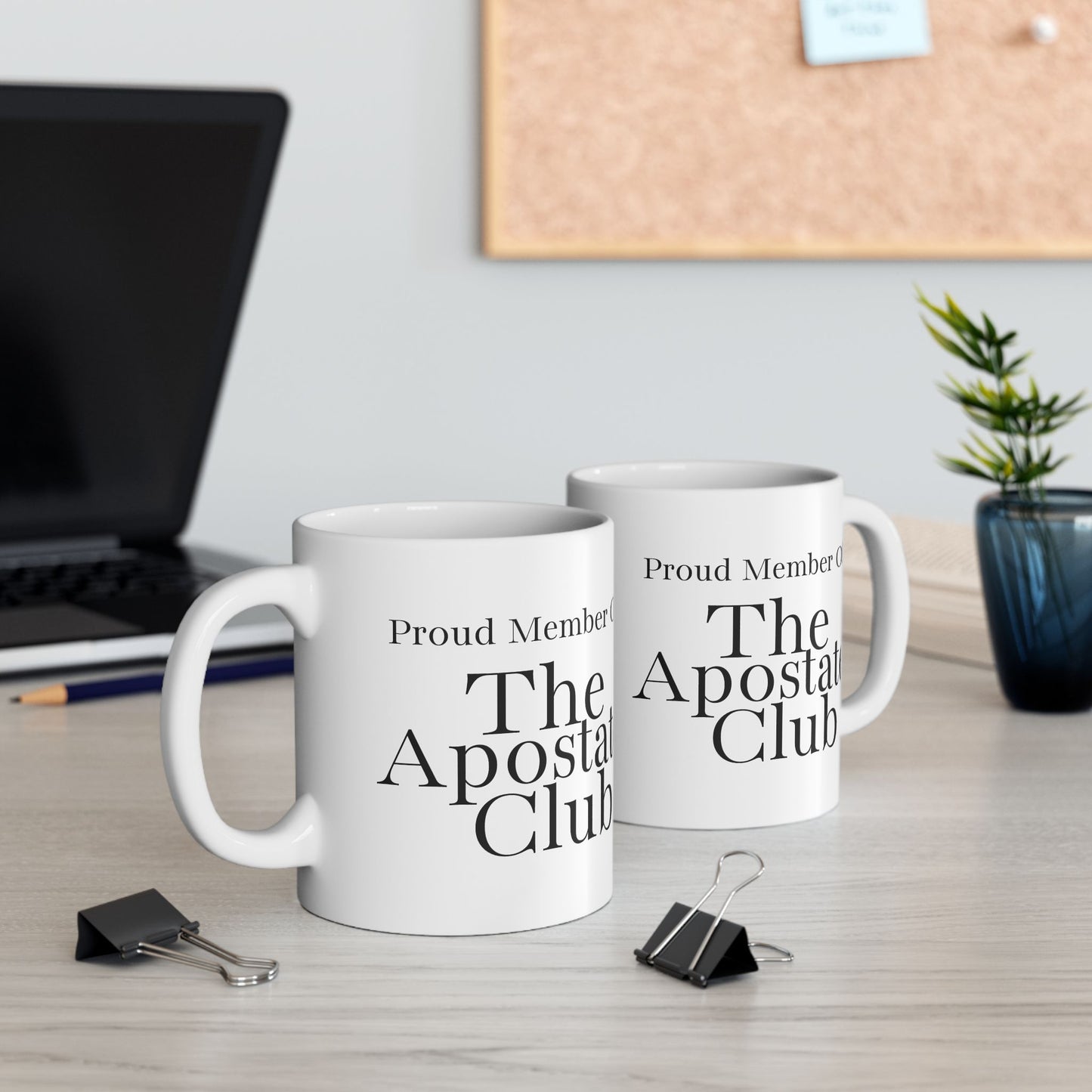 Proud Member of the Apostate Club Mug, Ex JW Cult Survivor Coffee Cup White Or Black