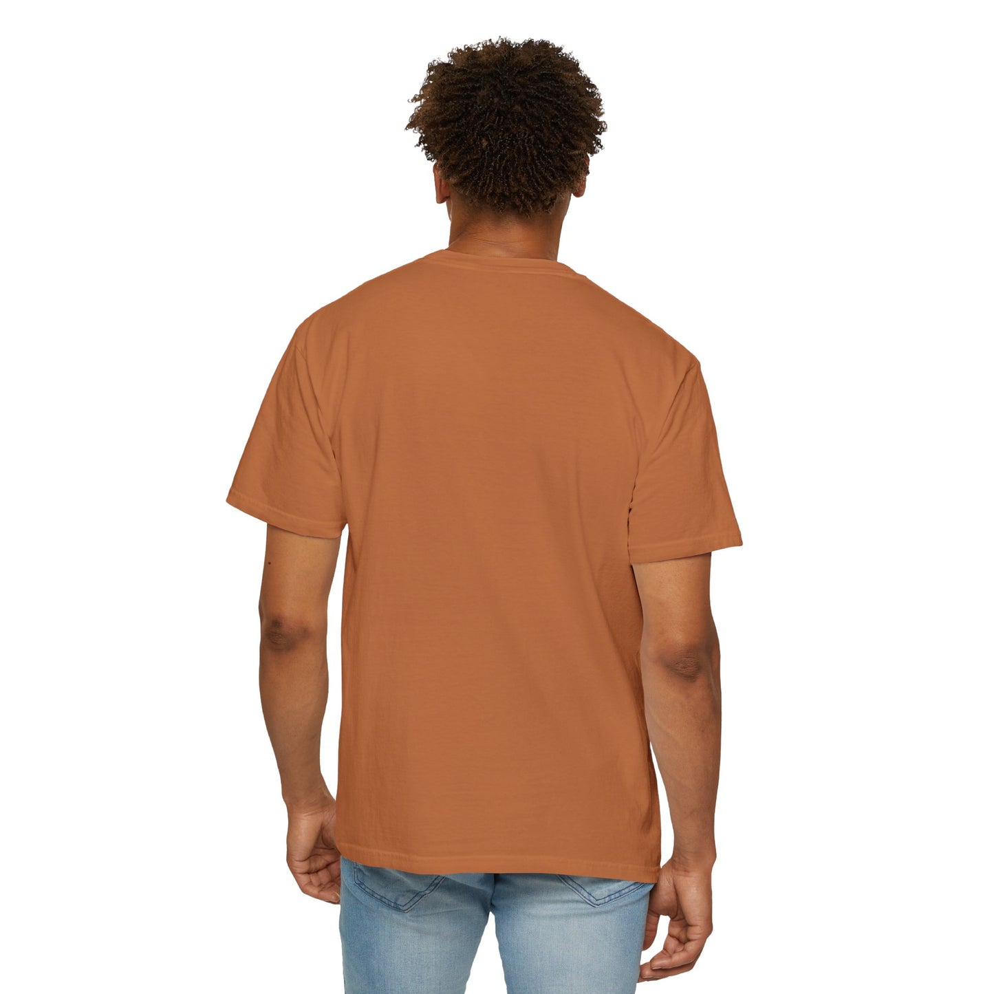 Back of Comfort Colors unisex Halloween t-shirt – blank with relaxed fit