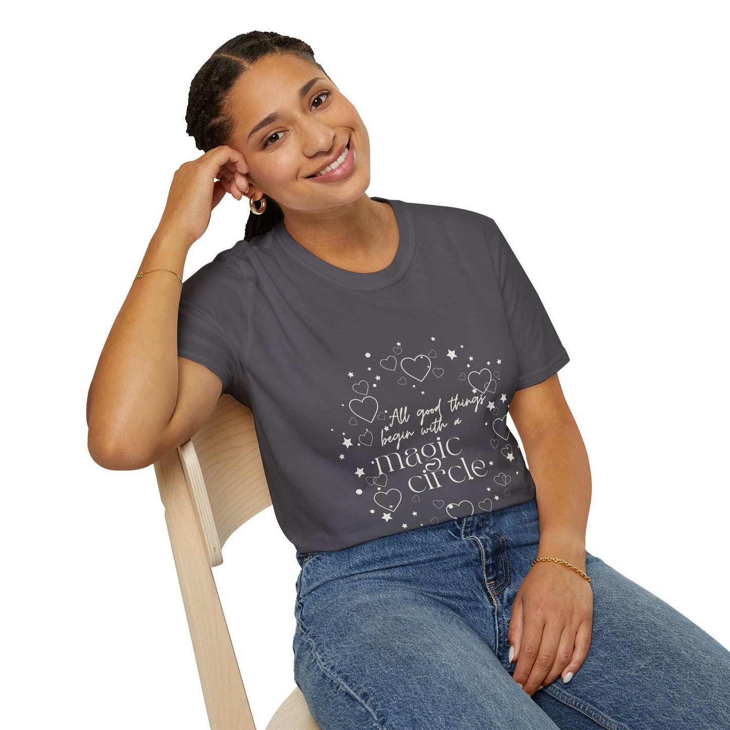 Magic Circle Crochet Addict Tee
