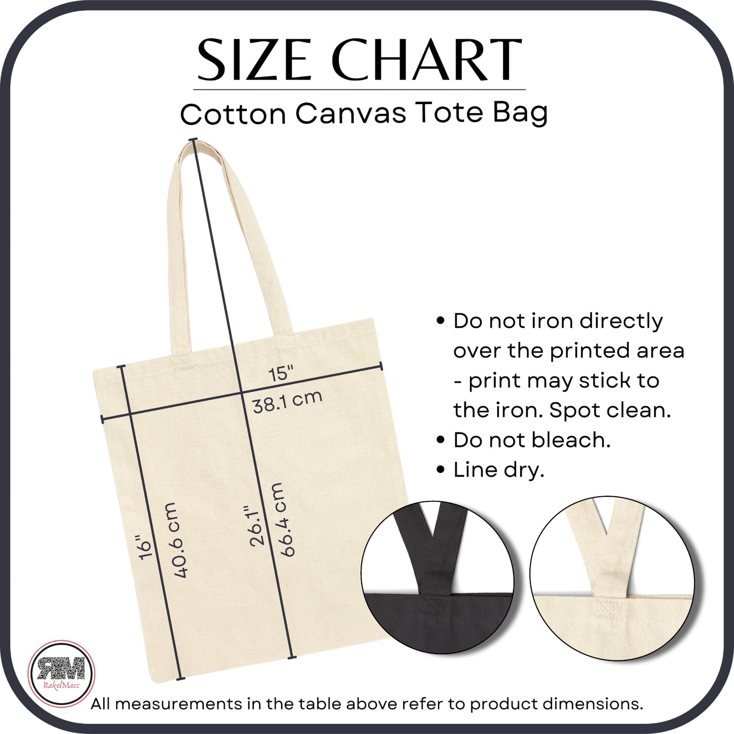 Bookish Cotton Canvas Library Bag Printify