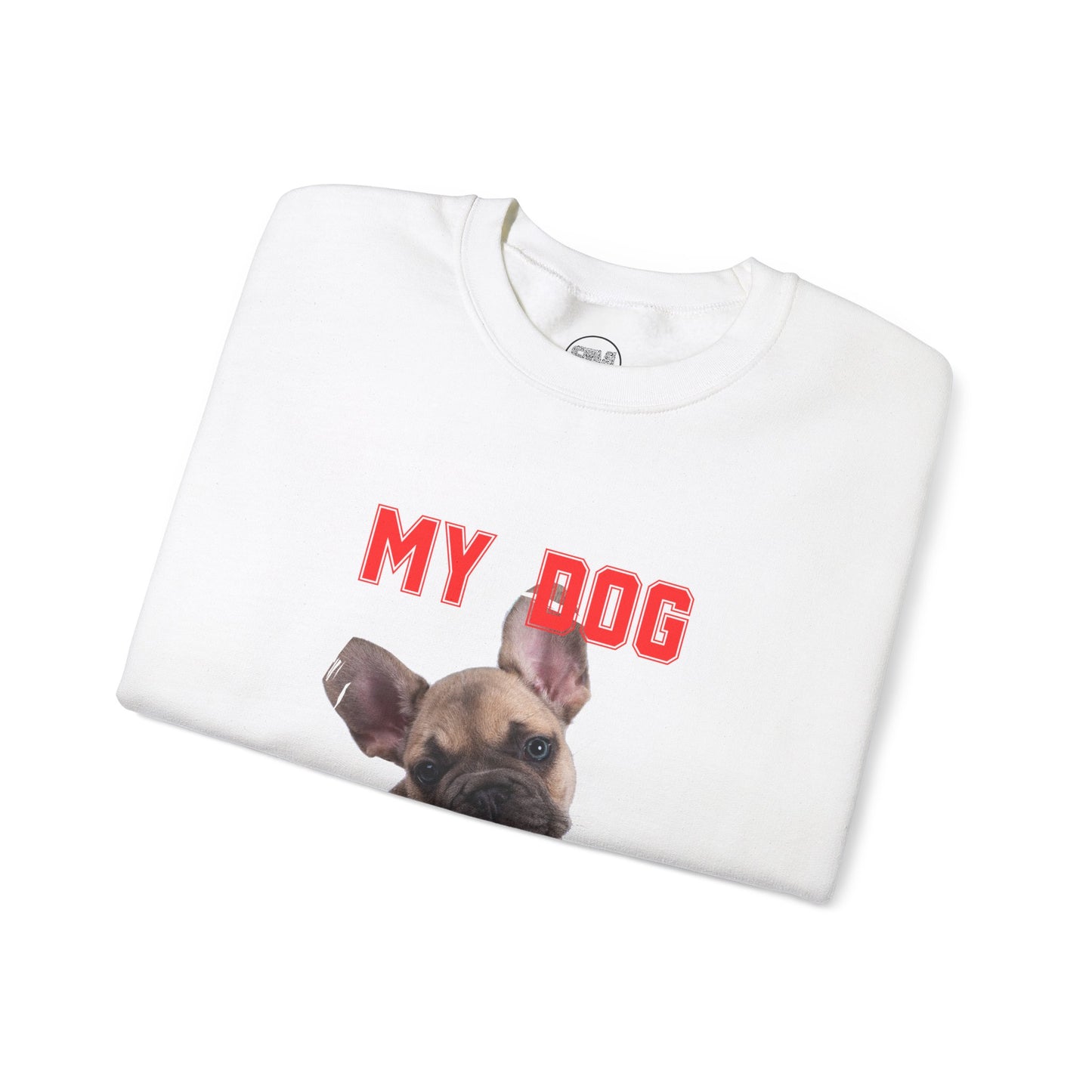 Custom My Cat or Dog Is My Valentine Sweatshirt, Personalized Pet Valentine Gift