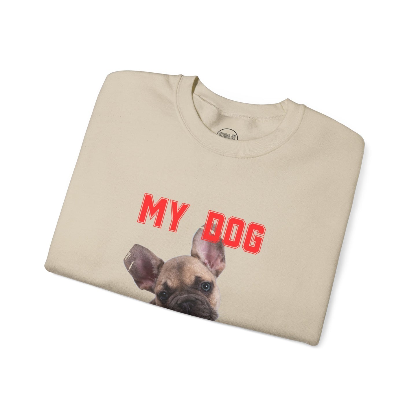 Custom My Cat or Dog Is My Valentine Sweatshirt, Personalized Pet Valentine Gift