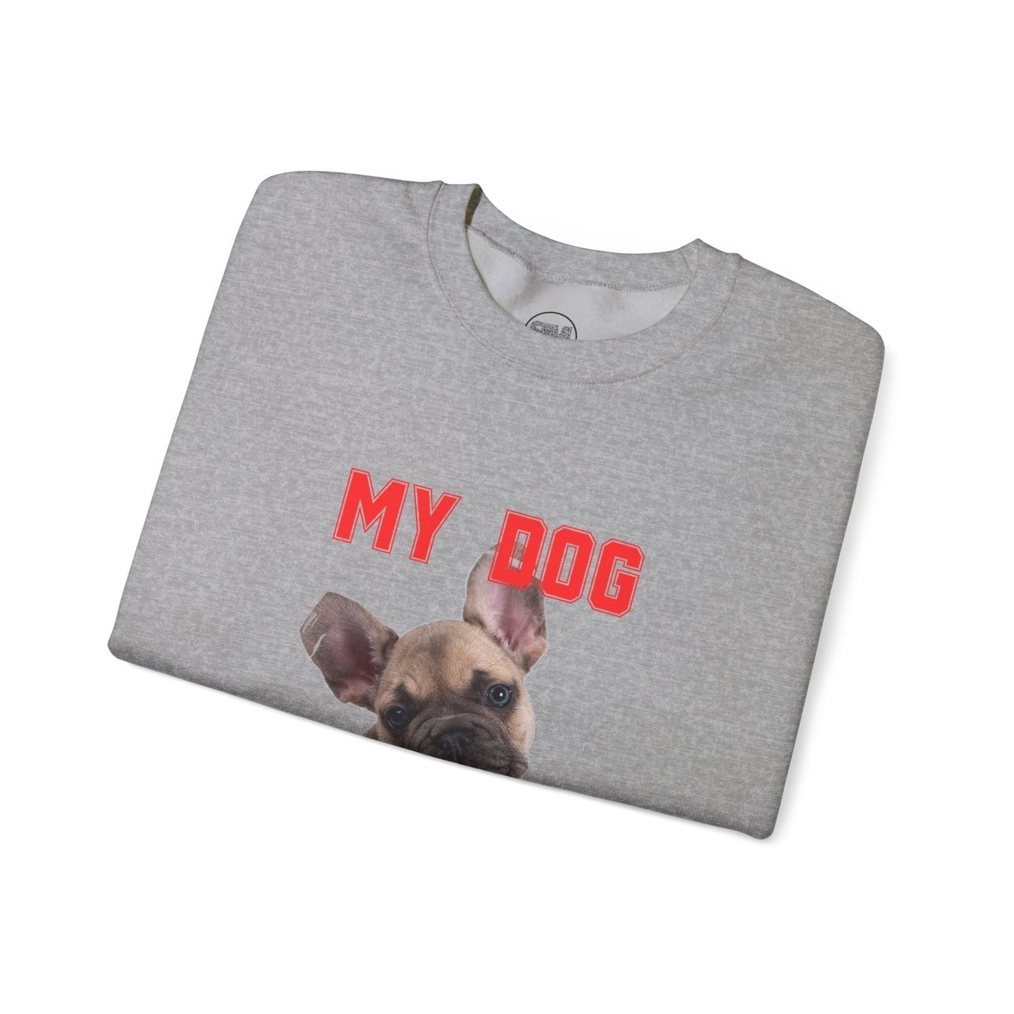 Custom My Cat or Dog Is My Valentine Sweatshirt, Personalized Pet Valentine Gift