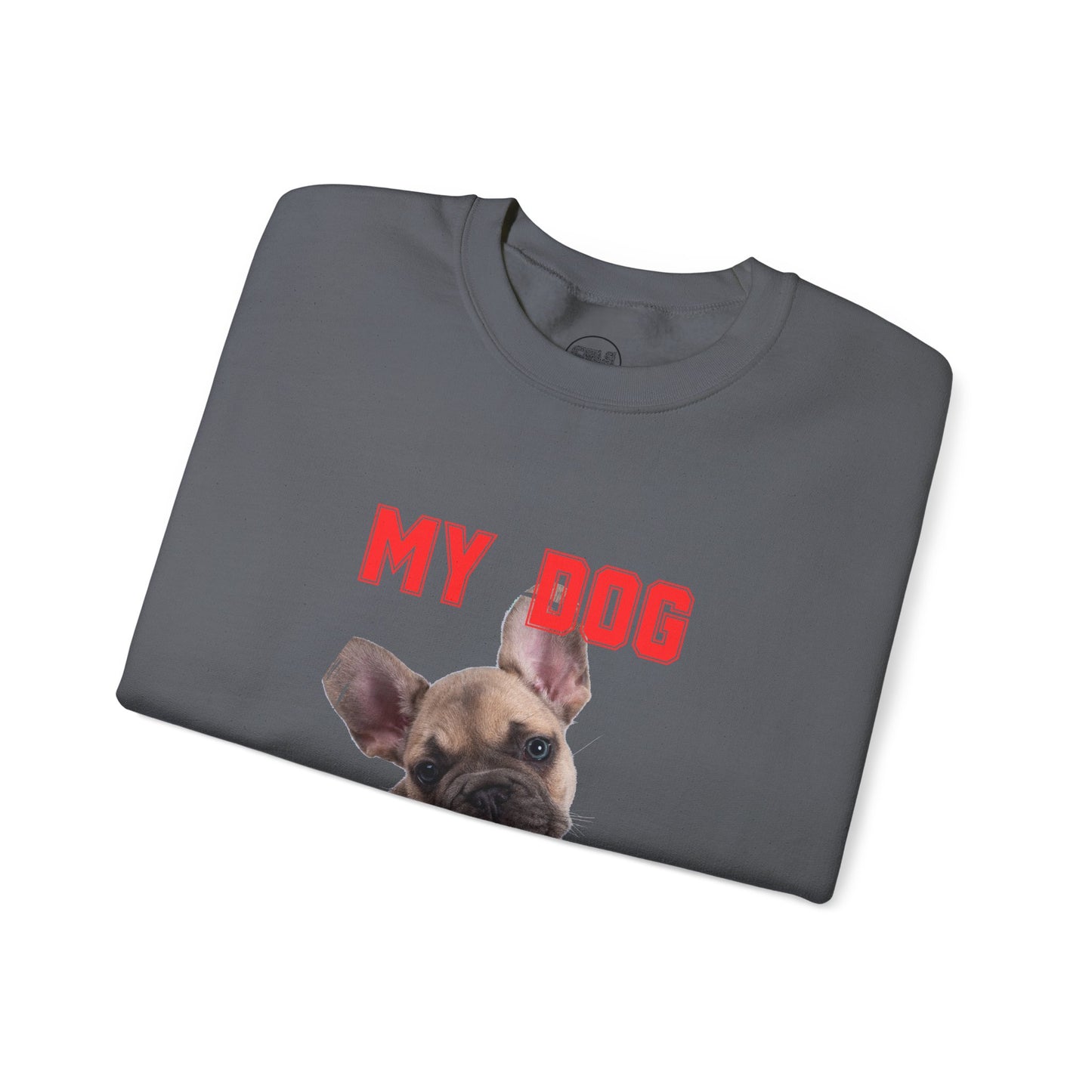 Custom My Cat or Dog Is My Valentine Sweatshirt, Personalized Pet Valentine Gift