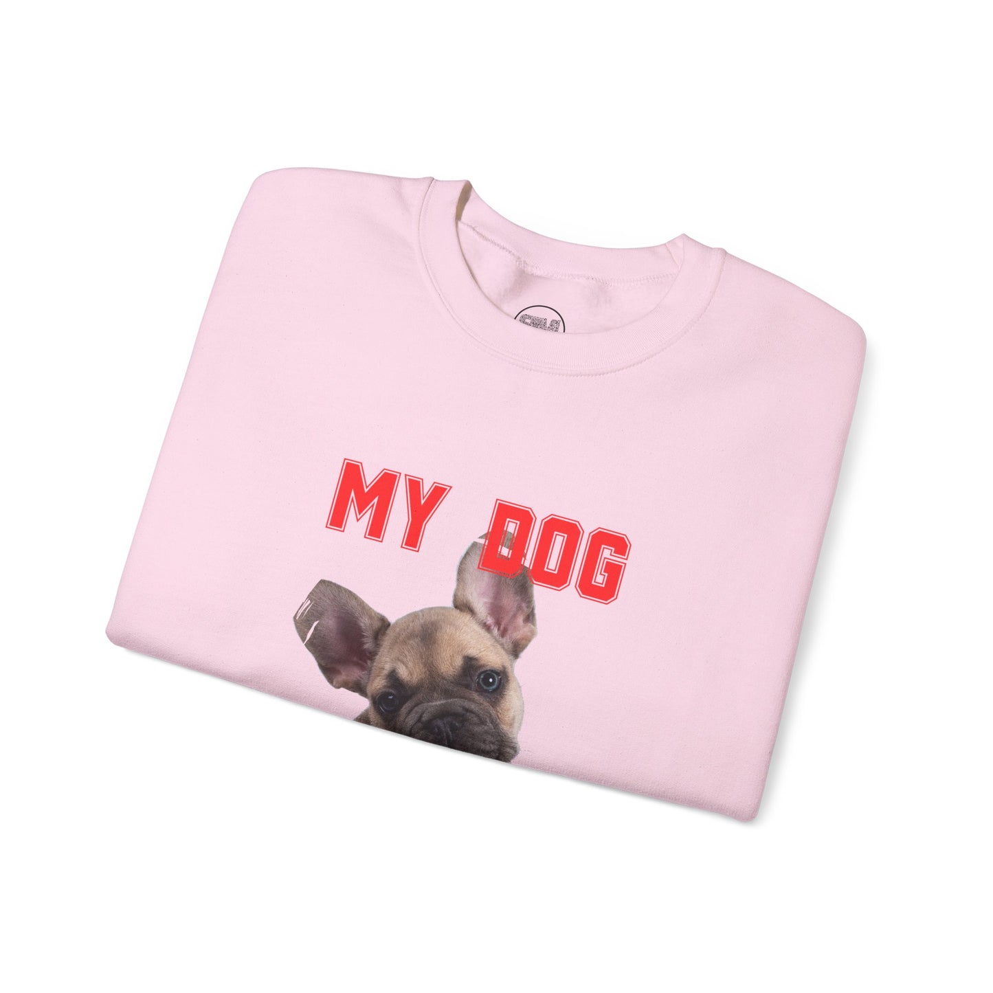 Custom My Cat or Dog Is My Valentine Sweatshirt, Personalized Pet Valentine Gift