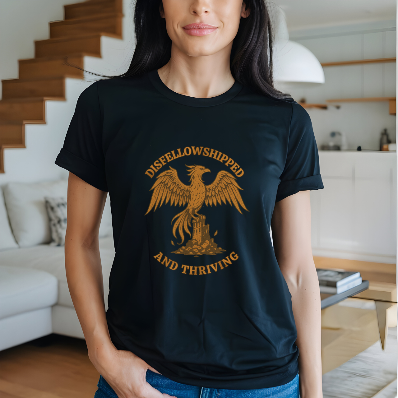 Disfellowshipped And Thriving T Shirt, Ex JW Cult Survivor Tee