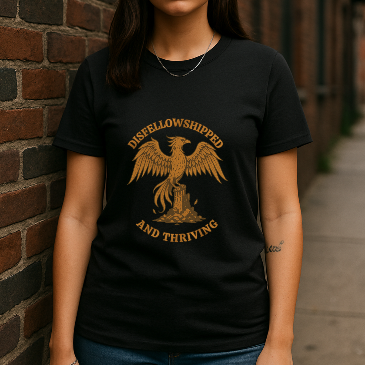 Disfellowshipped And Thriving T Shirt, Ex JW Cult Survivor Tee