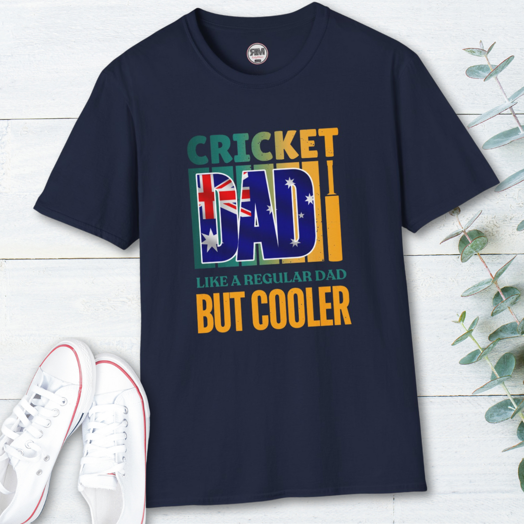 Cricket Dad T Shirt, Game Day Tee, Perfect Gift for Cricket Loving Fathers