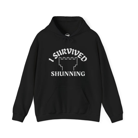 ex jw survived shunning black hoodie front