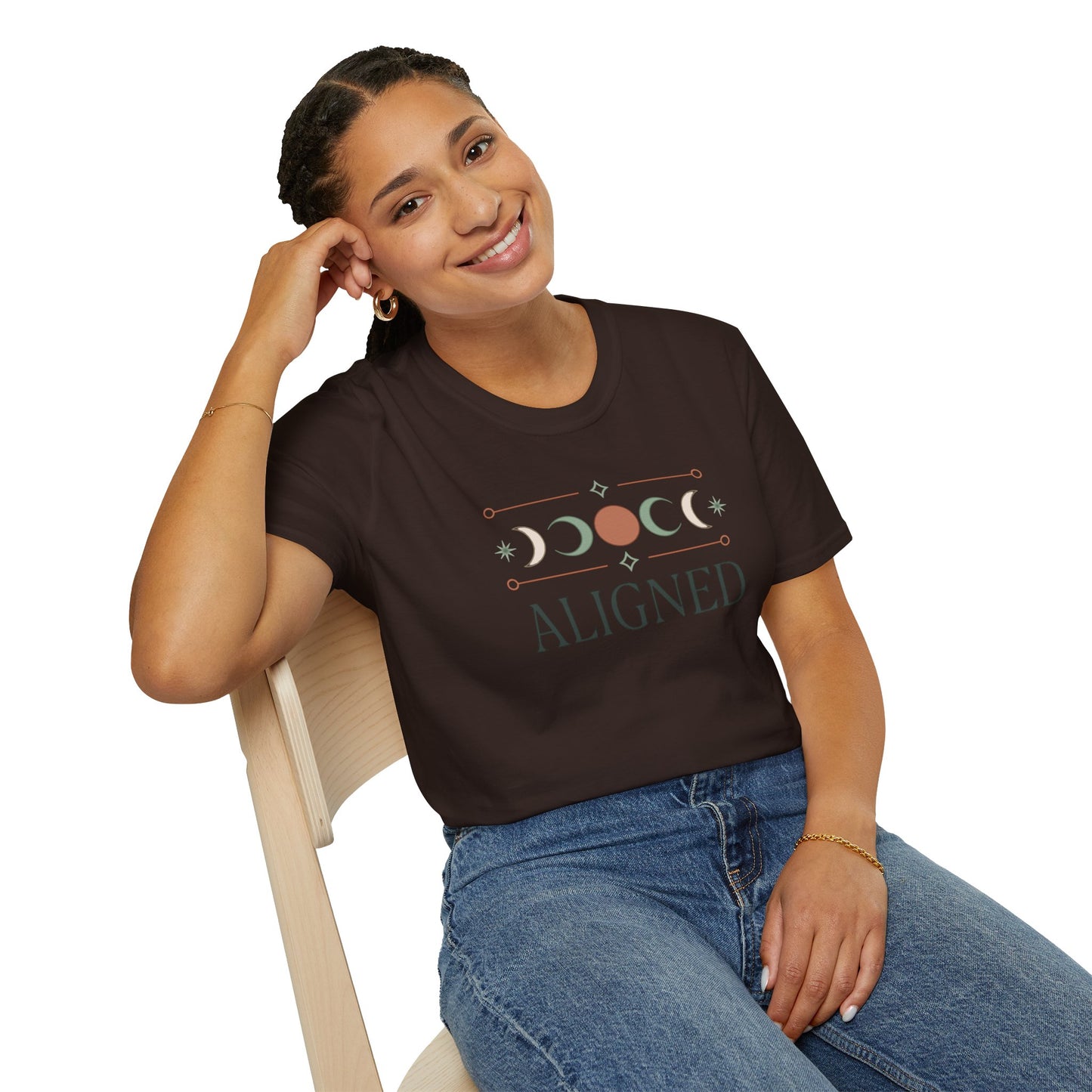 Aligned Moon Phase Unisex Tee