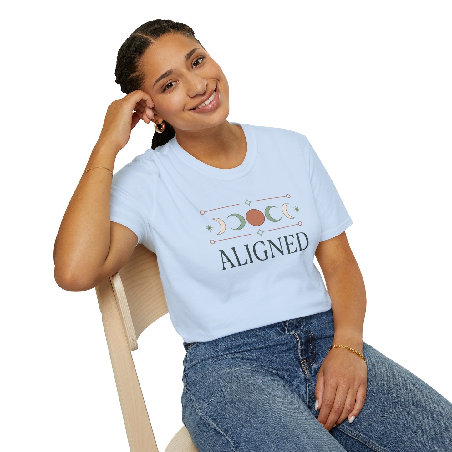 Aligned Moon Phase Unisex Tee