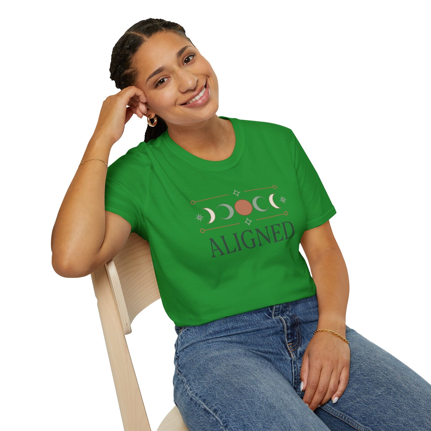 Aligned Moon Phase Unisex Tee